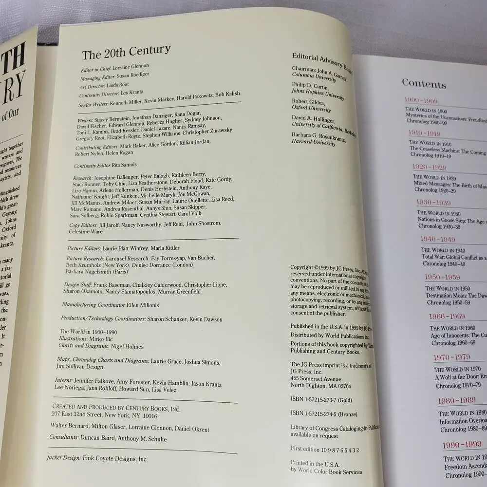 The 20th Century: An Illustrated History of our Lives and Times